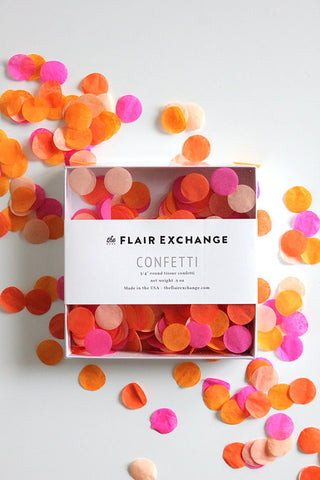 Hand Cut Confetti-Bright