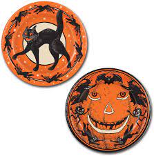 Vintage Halloween Plates