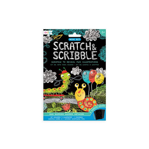 Mini Scratch & Scribble Bug Buddies