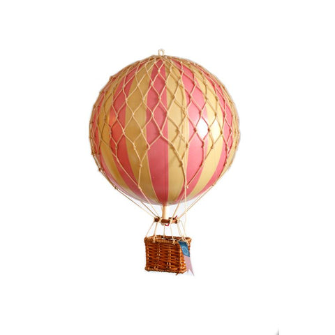 Travels Light Hot Air Balloon 11.8", Pink Color
