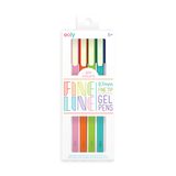 Fine Line Colored Gel Pen - Set of 6