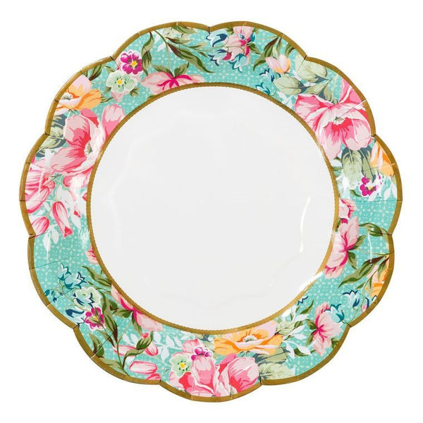 Truly Scrumptious Vintage Paper Plates - 12 Pack