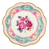 Truly Scrumptious Vintage Paper Plates - 12 Pack