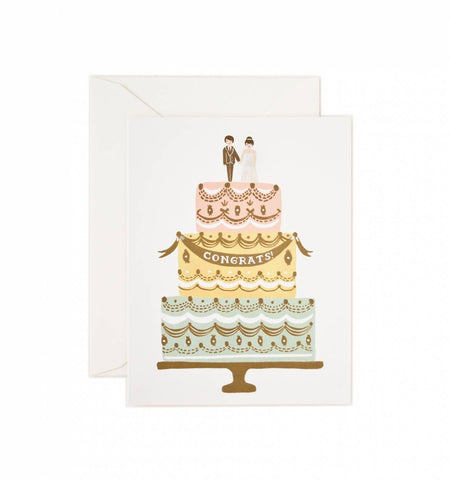 Congrats Cake Greeting Card